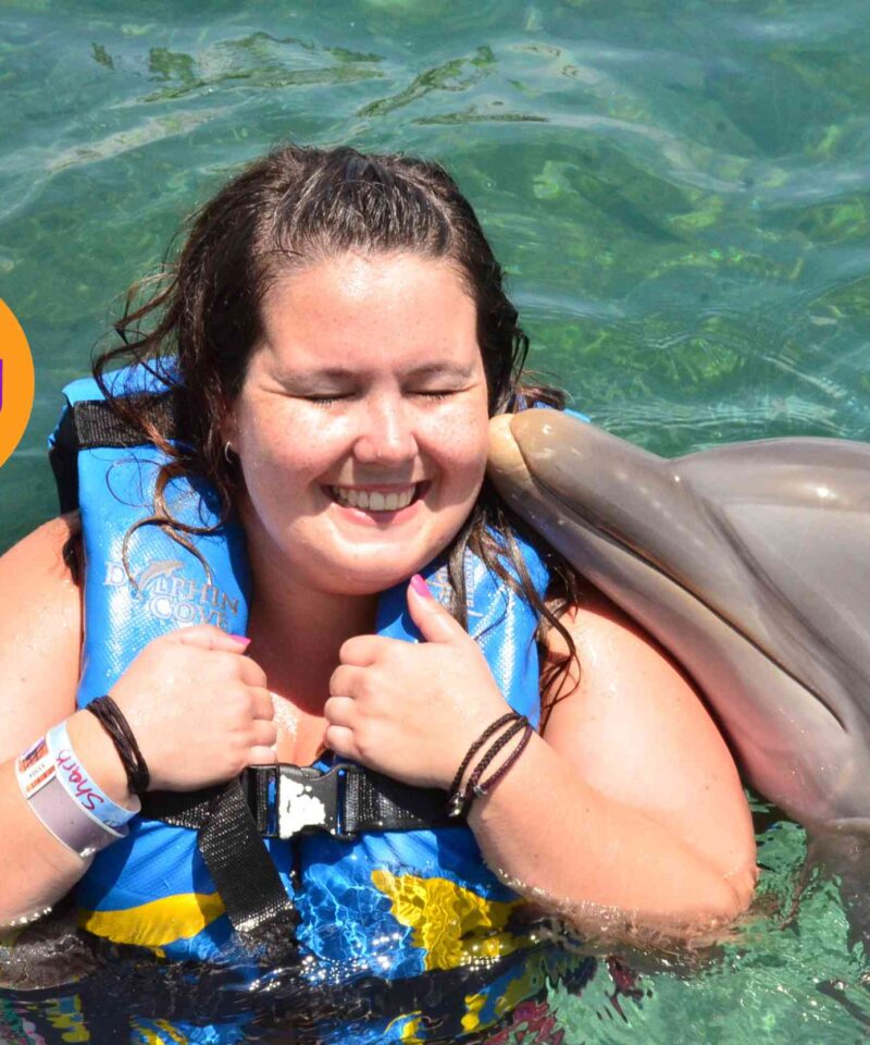 Dolphin Cove Tour in Jamaica - Dolphin Kiss