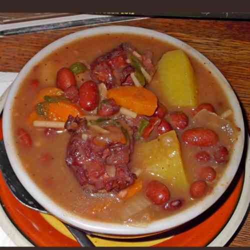 Red Peas Soup is a popular and tasty Jamaican dish