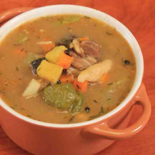 Saturday Soup or Mannish Water is a typical Jamaican food