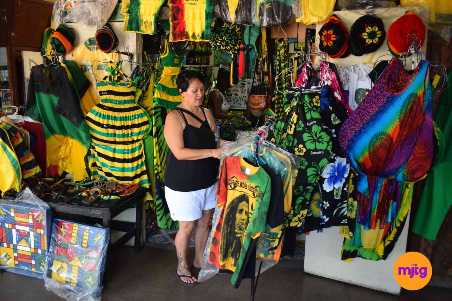11Shopping at Kingston Craft Market in Jamaica