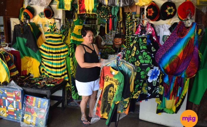 Shopping at Kingston Craft Market in Jamaica